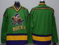 Anaheim Ducks Blank Green CCM Throwback Stitched NHL Jersey