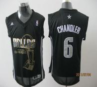 Dallas Mavericks 2011 NBA Finals Champions -6 Tyson Chandler Revolution 30 Black Stitched NBA Jersey