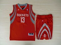 NBA Houston Rockets -13 Harden Suit-red