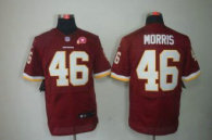 Nike Redskins -46 Alfred Morris Burgundy Red Team Color With 80TH Patch Stitched NFL Elite Jersey
