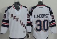 New York Rangers -30 Henrik Lundqvist White 2014 Stadium Series Stitched NHL Jersey