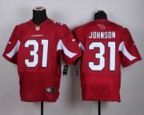 Nike Arizona Cardinals -31 David Johnson Red Team Color Men's Stitched NFL Elite jersey