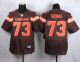 Nike Cleveland Browns -73 Joe Thomas Brown Team Color Men's Stitched NFL New Elite Jersey