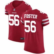 Nike 49ers -56 Reuben Foster Red Team Color Stitched NFL Vapor Untouchable Elite Jersey