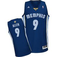 Memphis Grizzlies -9 Tony Allen Revolution 30 Dark Blue Stitched NBA Jersey