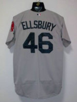 Boston Red Sox #46 Jacoby Ellsbury Stitched Grey MLB Jersey