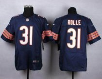 Nike Chicago Bears -31 Antrel Rolle Navy Blue Team Color Stitched NFL Elite Jersey