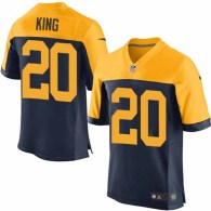 Nike Packers -20 Kevin King Navy Blue Alternate Stitched NFL New Elite Jersey