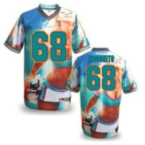 Miami Dolphins -68 INCOGNITO Stitched NFL Elite Fanatical Version Jersey (6)
