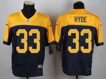 Nike Green Bay Packers #33 Micah Hyde Navy Blue Alternate Men's Stitched NFL New Elite Jersey