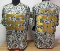 Nike Packers -52 Clay Matthews Dollar Fashion Stitched NFL Elite Jersey