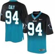 Nike Carolina Panthers -94 Kony Ealy BlackBlue Stitched NFL Elite Fadeaway Fashion Jersey