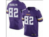 2013 NFL NEW Minnesota Vikings 82 rudolph Purple Jerseys(Elite)