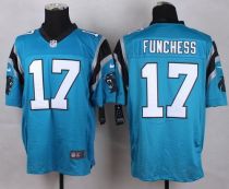 Nike Panthers -17 Devin Funchess Blue Alternate Men's Stitched NFL Elite Jersey