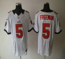 Nike Buccaneers -5 Josh Freeman White Stitched NFL Elite Jersey