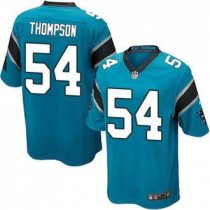 Youth Nike Panthers -54 Shaq Thompson Blue Alternate Stitched NFL Elite jersey