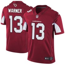 Nike Cardinals -13 Kurt Warner Red Team Color Stitched NFL Vapor Untouchable Limited Jersey