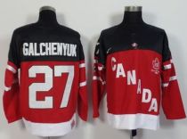 Olympic CA 27 Alex Galchenyuk Red 100th Anniversary Stitched NHL Jersey
