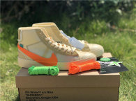 Authentic OFF-WHITE x Nike Blazer Mid “All Hallow's Eve” GS