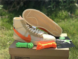 Authentic OFF-WHITE x Nike Blazer Mid “All Hallow's Eve” GS