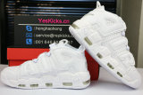 Authentic Nike Air More Uptempo All White