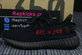 Authentic Y 350 V2 Black/red