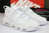 Authentic Nike Air More Uptempo All White