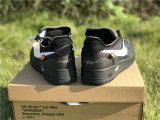 Authentic Off-White x Nike Air Force 1 Low Black (women)