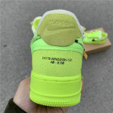 Authentic OFF-WHITE x Nike Air Force 1 “Volt” (women)