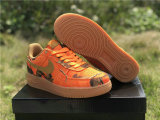 Authentic Nike Air Force 1 Orange Blaze