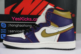 Authentic Nike SB x Air Jordan 1 Retro High OG Court Purple/Sail