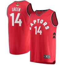Men's Toronto Raptors Danny Green Red 2019 NBA Finals Jersey-Icon Edition