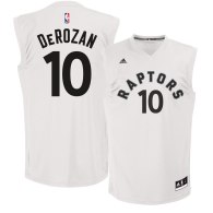 Men's Toronto Raptors DeMar DeRozan White Fashion Replica Jersey