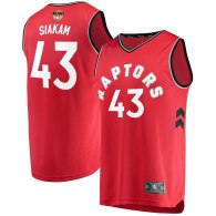 Men's Toronto Raptors Pascal Siakam  Red 2019 NBA Finals Jersey - Icon Edition