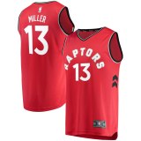 Men's Toronto Raptors Malcolm Miller Red Fast Break Player Jersey - Icon Edition