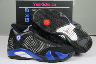 Authentic Supreme x Air Jordan 14 Black/Varsity Royal-Chrome