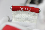Authentic Supreme x Air Jordan 14 White/University Red