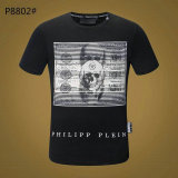 PP short round collar T-shirt M-XXXL (79)