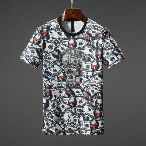 PP short round collar T-shirt M-XXXL (225)