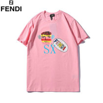 Fendi short round collar T-shirt M-XXXL (59)