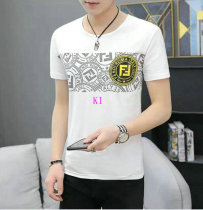 Fendi short round collar T-shirt M-XXL (7)
