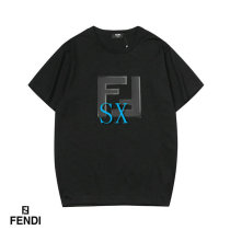Fendi short round collar T-shirt M-XXXL (37)