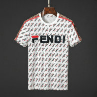 Fendi short round collar T-shirt M-XXXL (78)