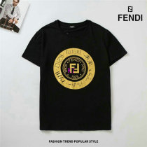 Fendi short round collar T-shirt M-XXL (4)
