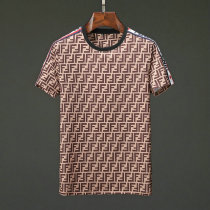 Fendi short round collar T-shirt M-XXXL (4)