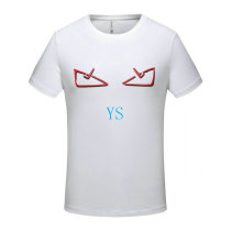 Fendi short round collar T-shirt M-XXXL (27)