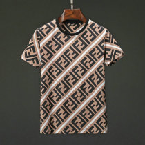 Fendi short round collar T-shirt M-XXXL (7)