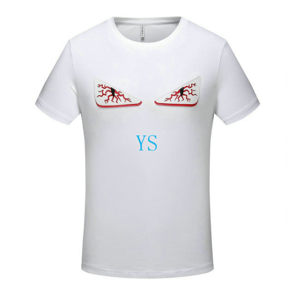 Fendi short round collar T-shirt M-XXXL (20)