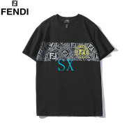 Fendi short round collar T-shirt M-XXXL (57)
