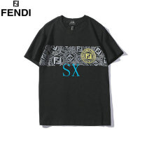 Fendi short round collar T-shirt M-XXXL (57)